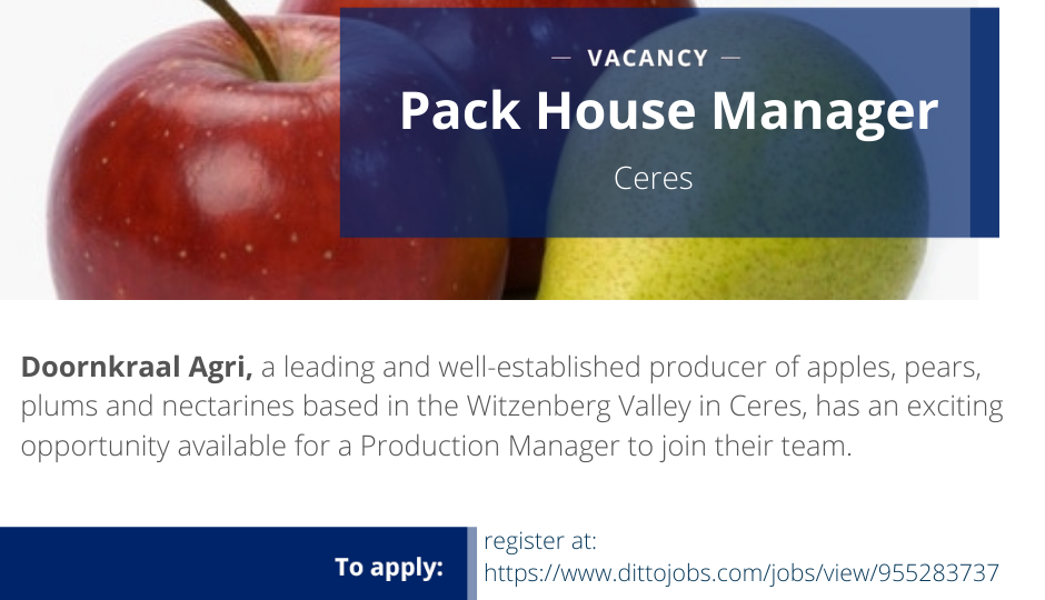 Pack House Manager Vir Fbook En Linkedin